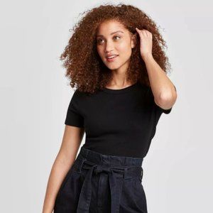 A New Day Women's Black T Shirt